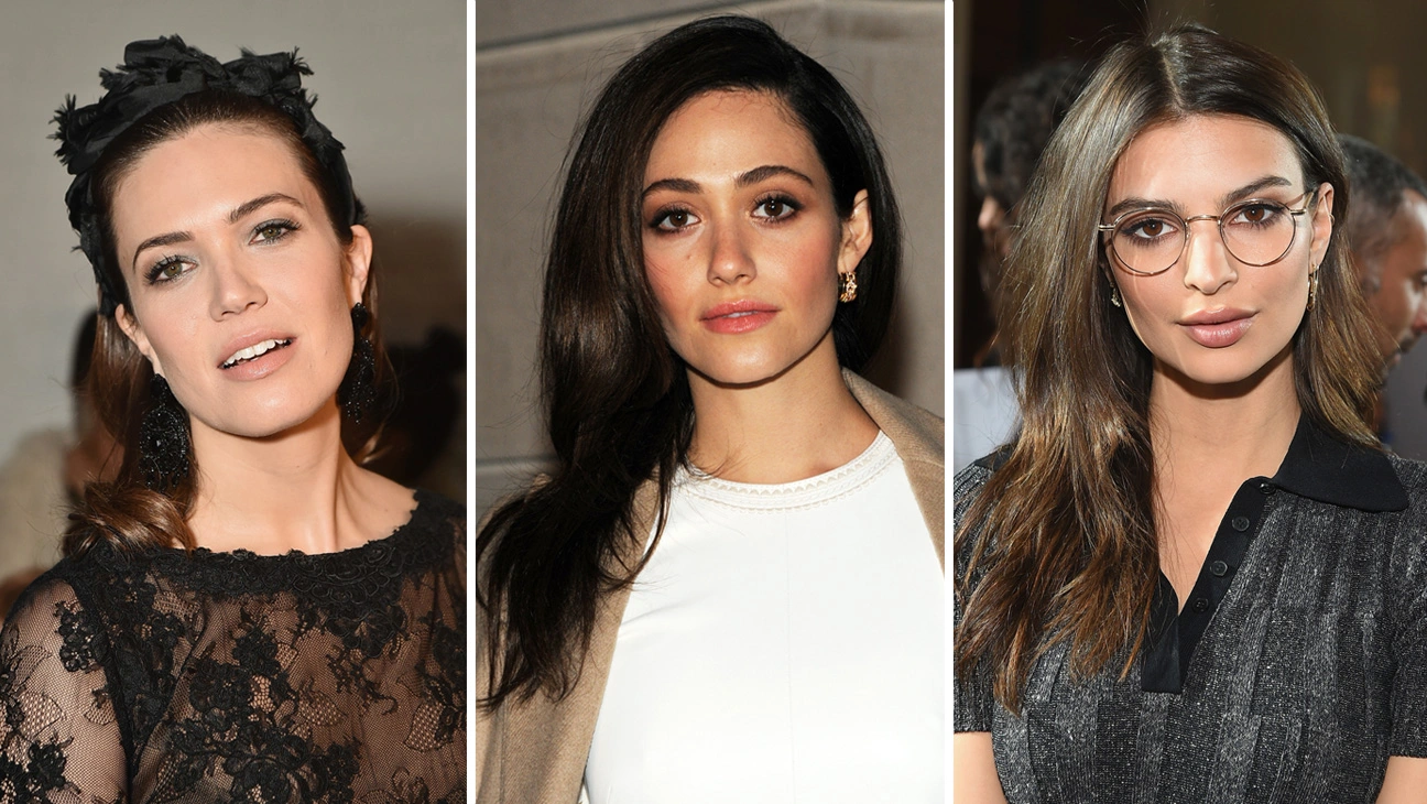 Mandy Moore Emmy Rossum Emily Ratajkowski - Getty - H 2017